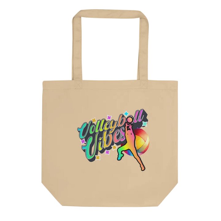 Volleyball Vibes Male Eco Tote product image (1)