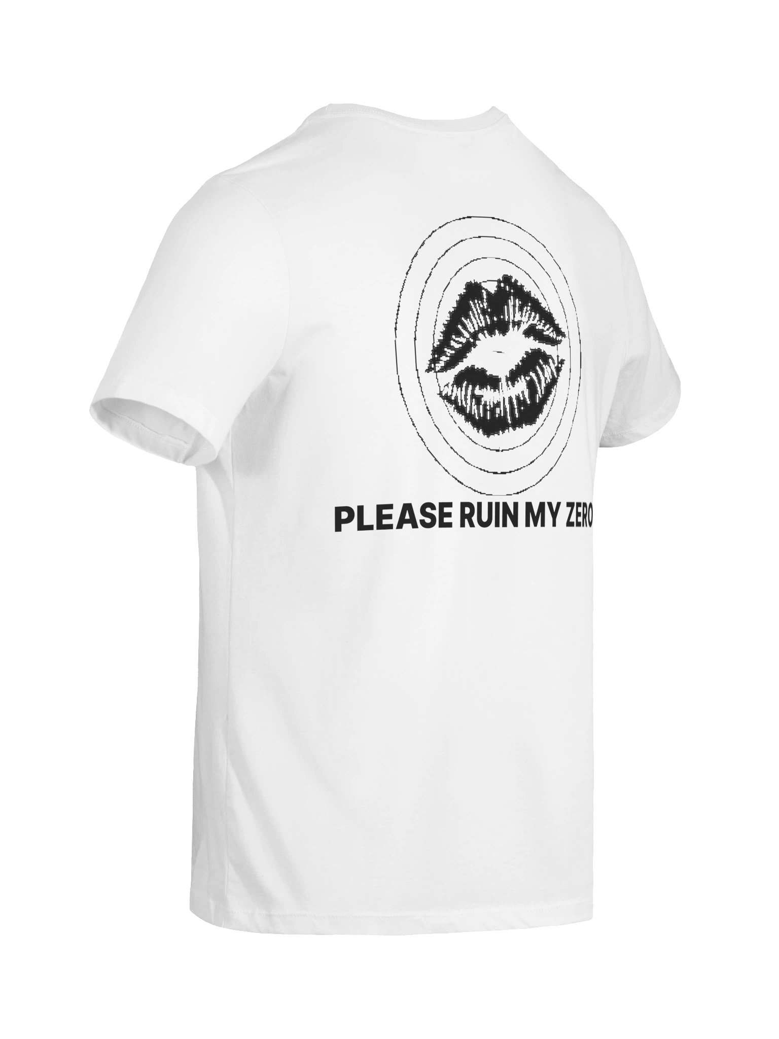 No ShopCo Women's White Tee - Please Ruin My Zero product image (10)