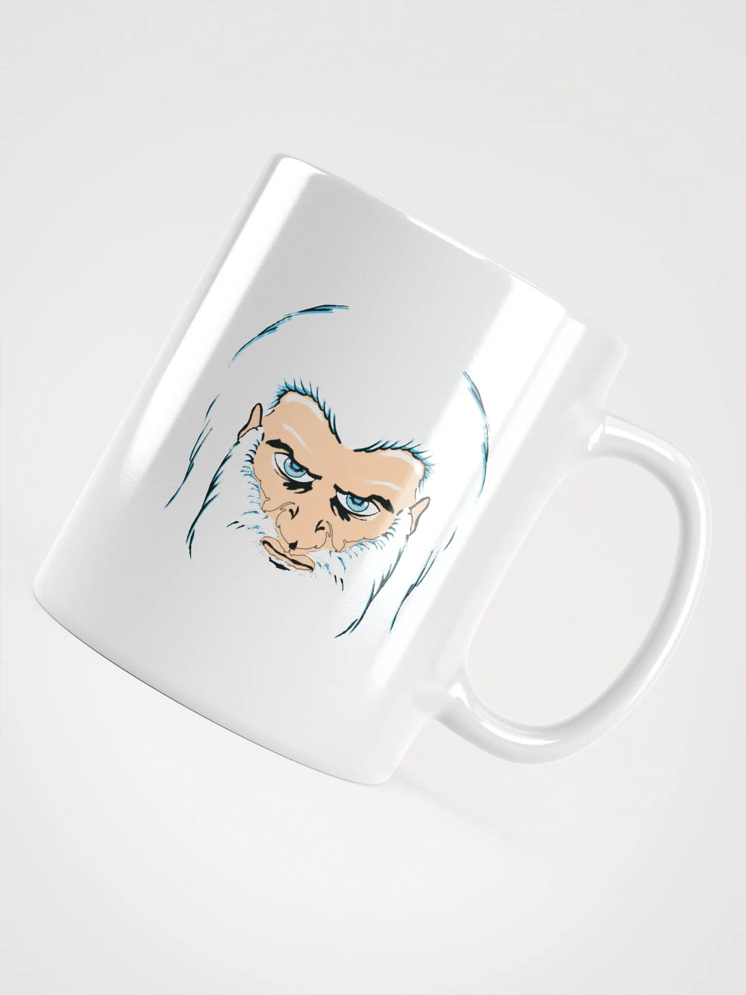 Stern Stare White Mug product image (10)
