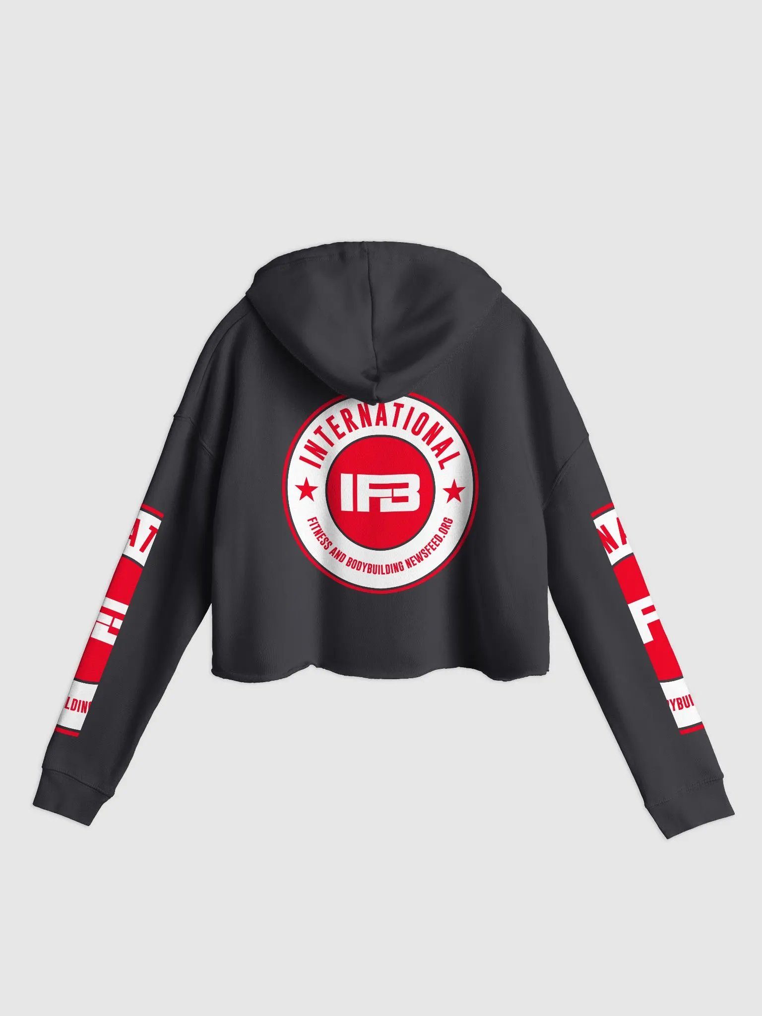 IFBNewsfeed.Org's Independent Trading Co. Women’s Lightweight Cropped Hoodie product image (2)