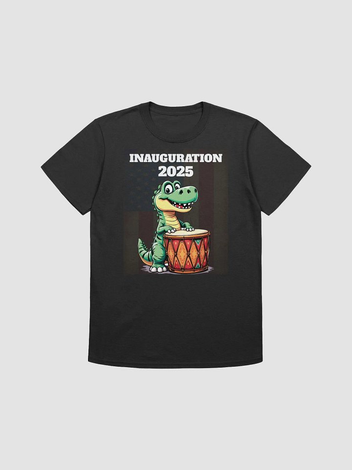 Inauguration 2025 Patriotic Dino Drummer Tee product image (1)