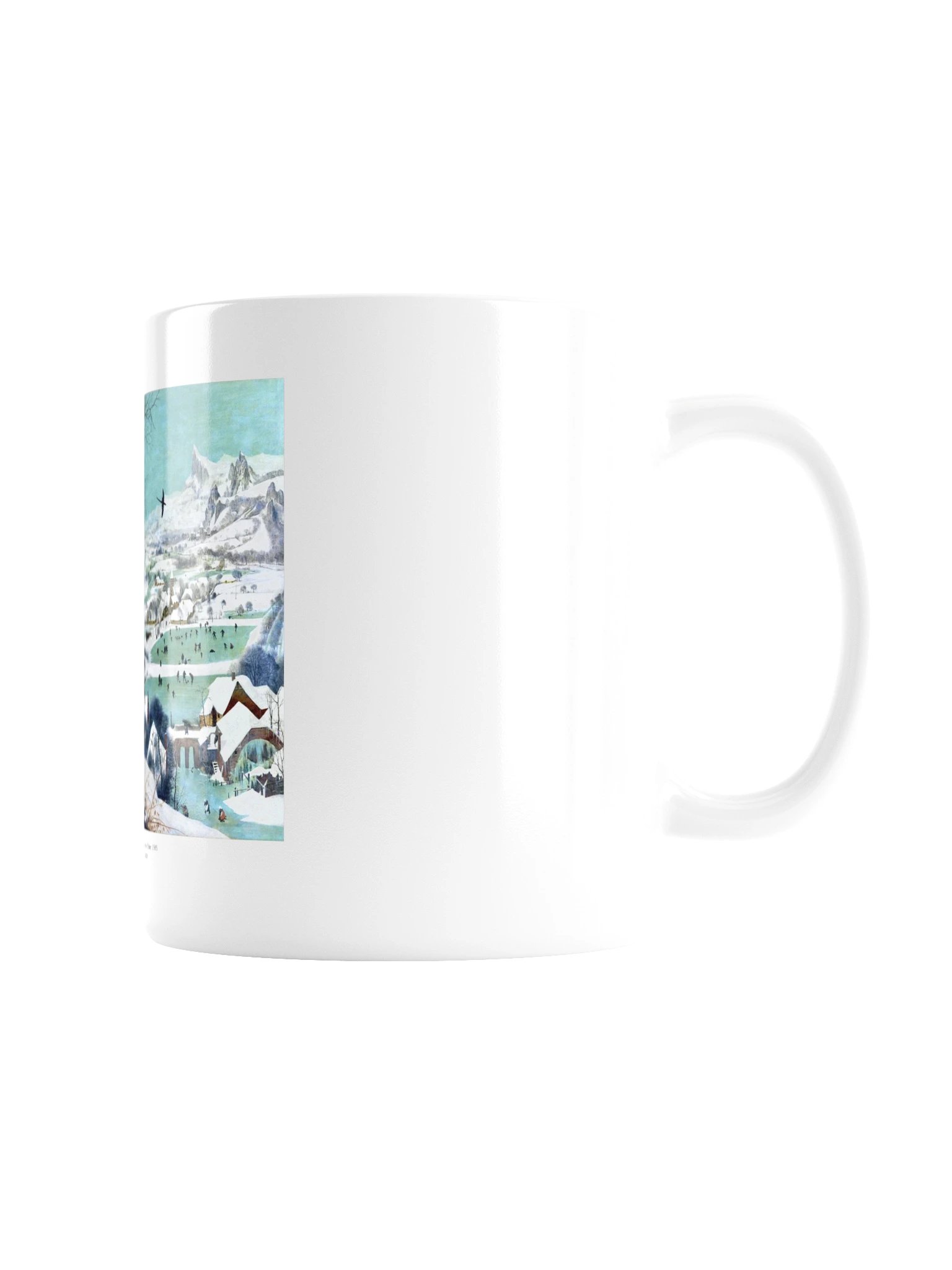 Hunters in the Snow (Winter) — White Mug product image (3)