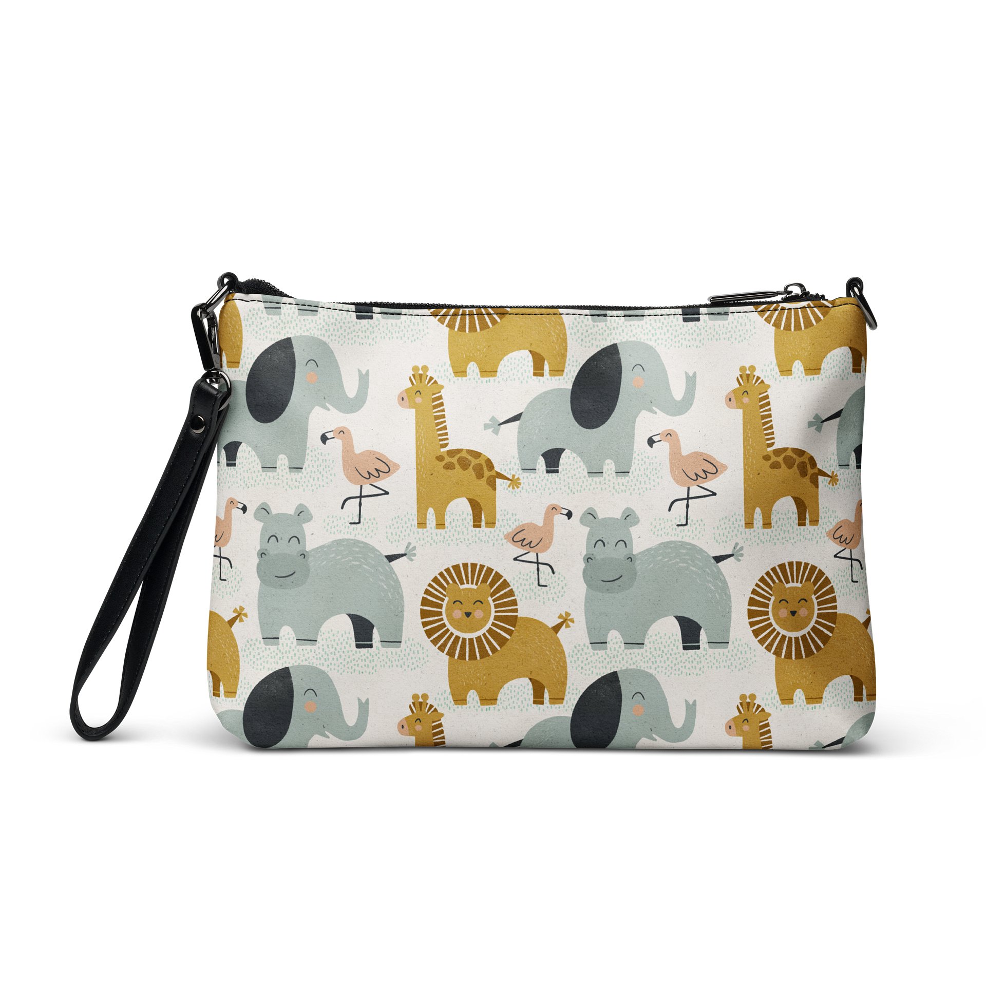Retro Jungle Animals Convertible Crossbody Bag product image (3)