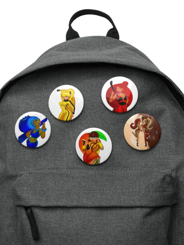 Flavor Girls Character - Pin Button Set product image (2)