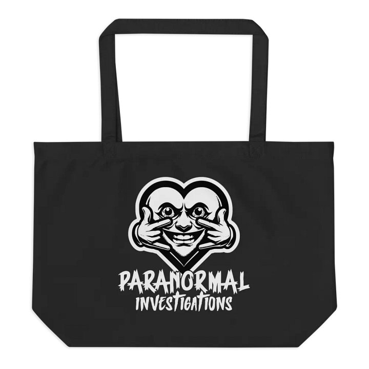 🖤 Paranormal Investigations Organic Canvas Statement Tote Bag product image (2)