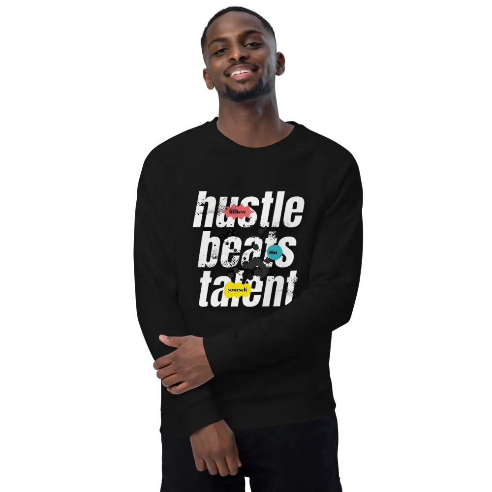 Hustle Beats Talent Unisex Sweatshirt product image (7)