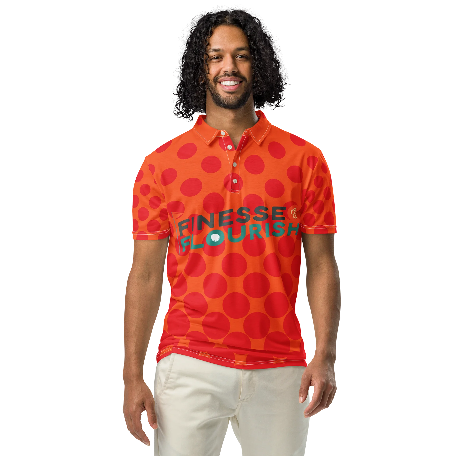 F&F Boba Slim Fit Polo Shirt (ORG) product image (3)