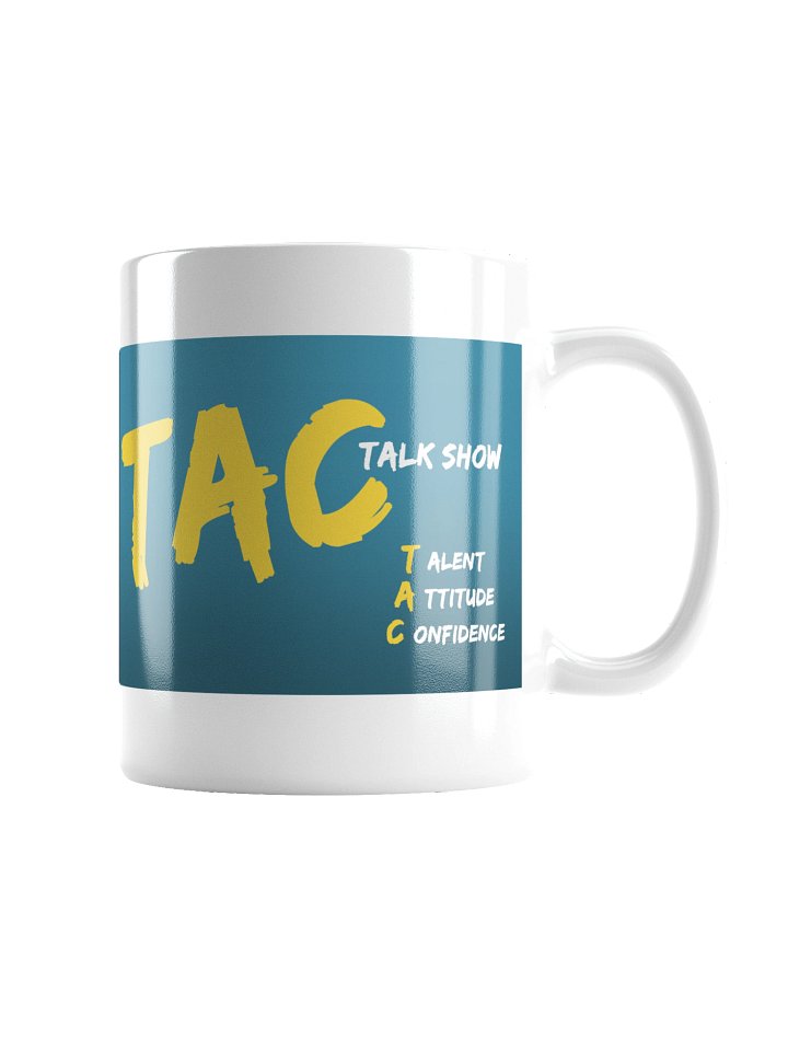 TAC Talk Show Mug Cup blue product image (5)