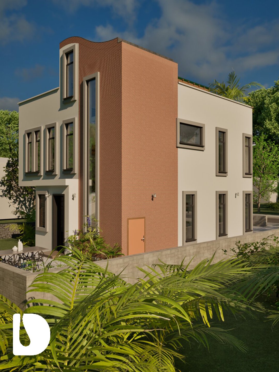 3 Bedroom 3 Bathroom House Design DA33201B product image (5)