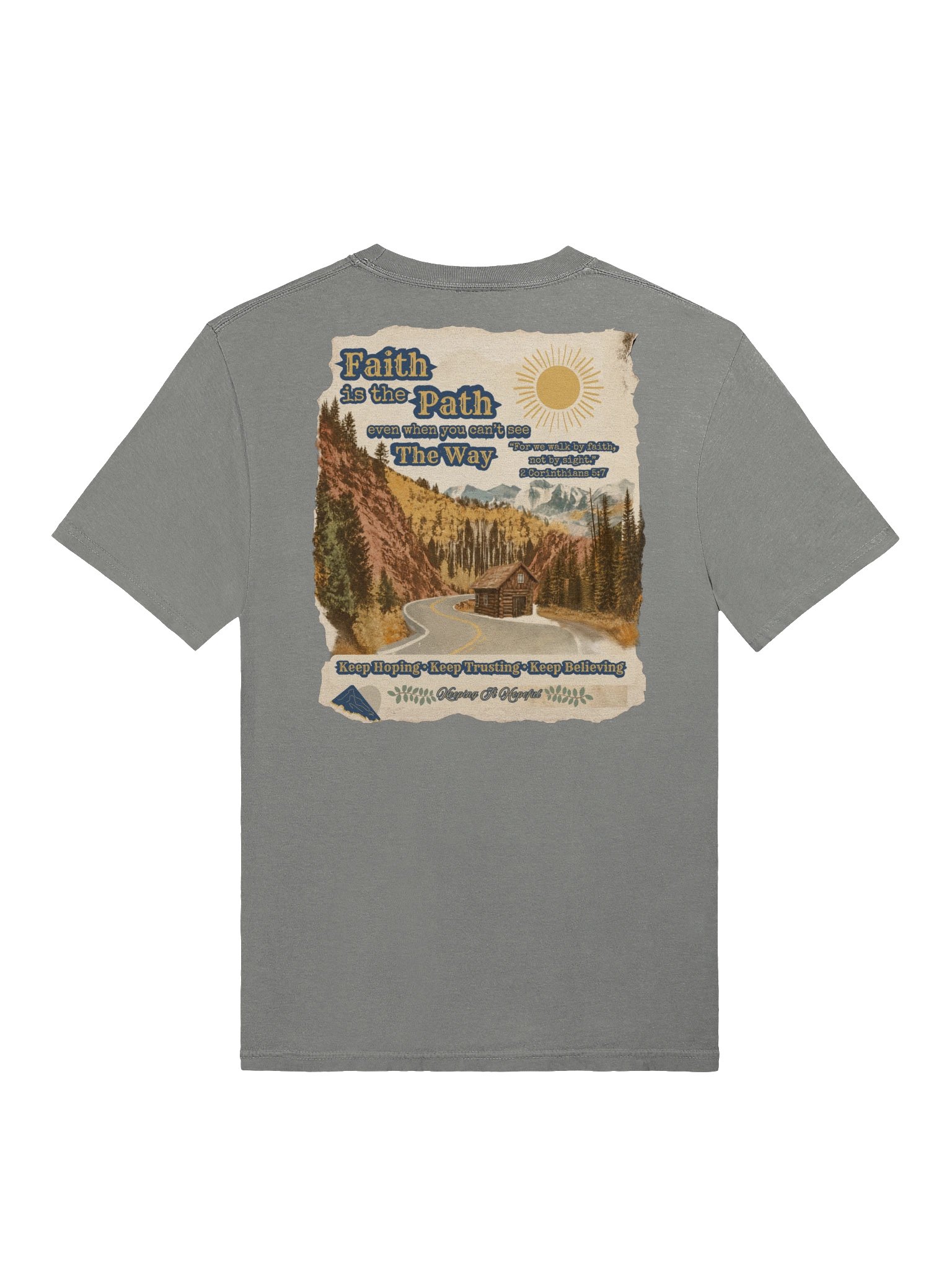 Men's Faith is the Path Pocket Tee product image (1)