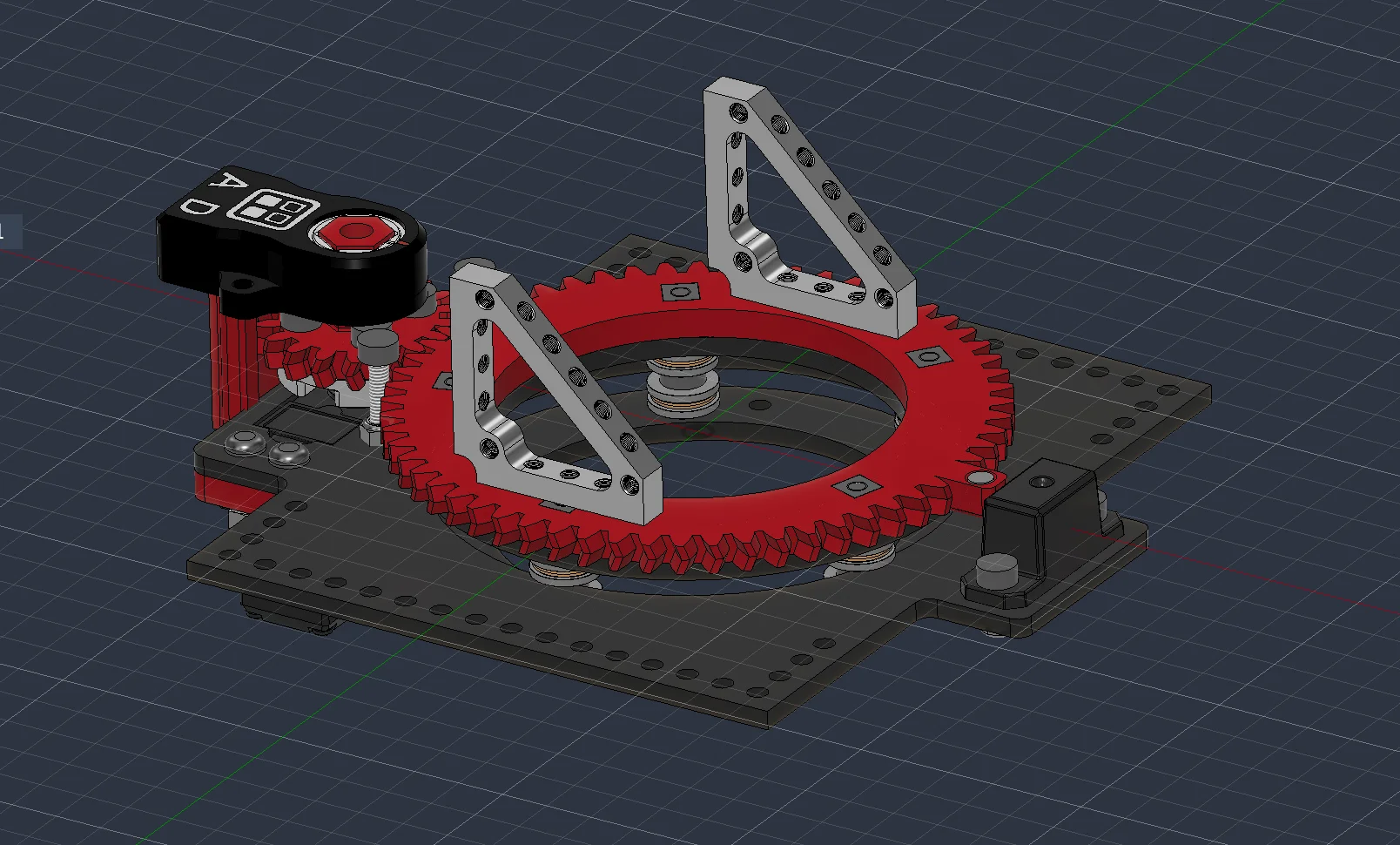 81mm ID Rotating Turret Base Kit: Thrust "Bearing Stack" Style product image (3)