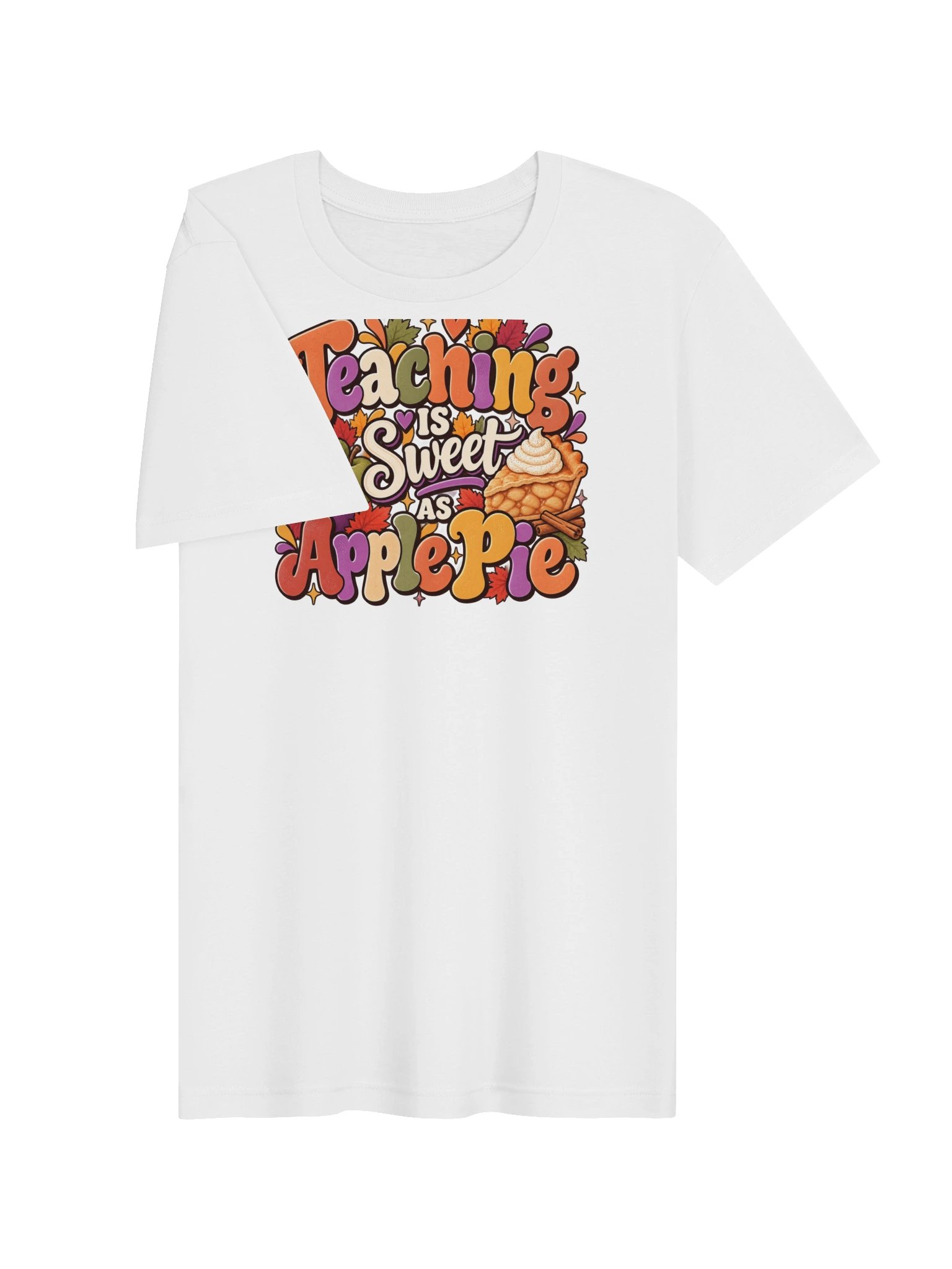 Teaching Is Sweet as Apple Pie T-Shirt product image (9)
