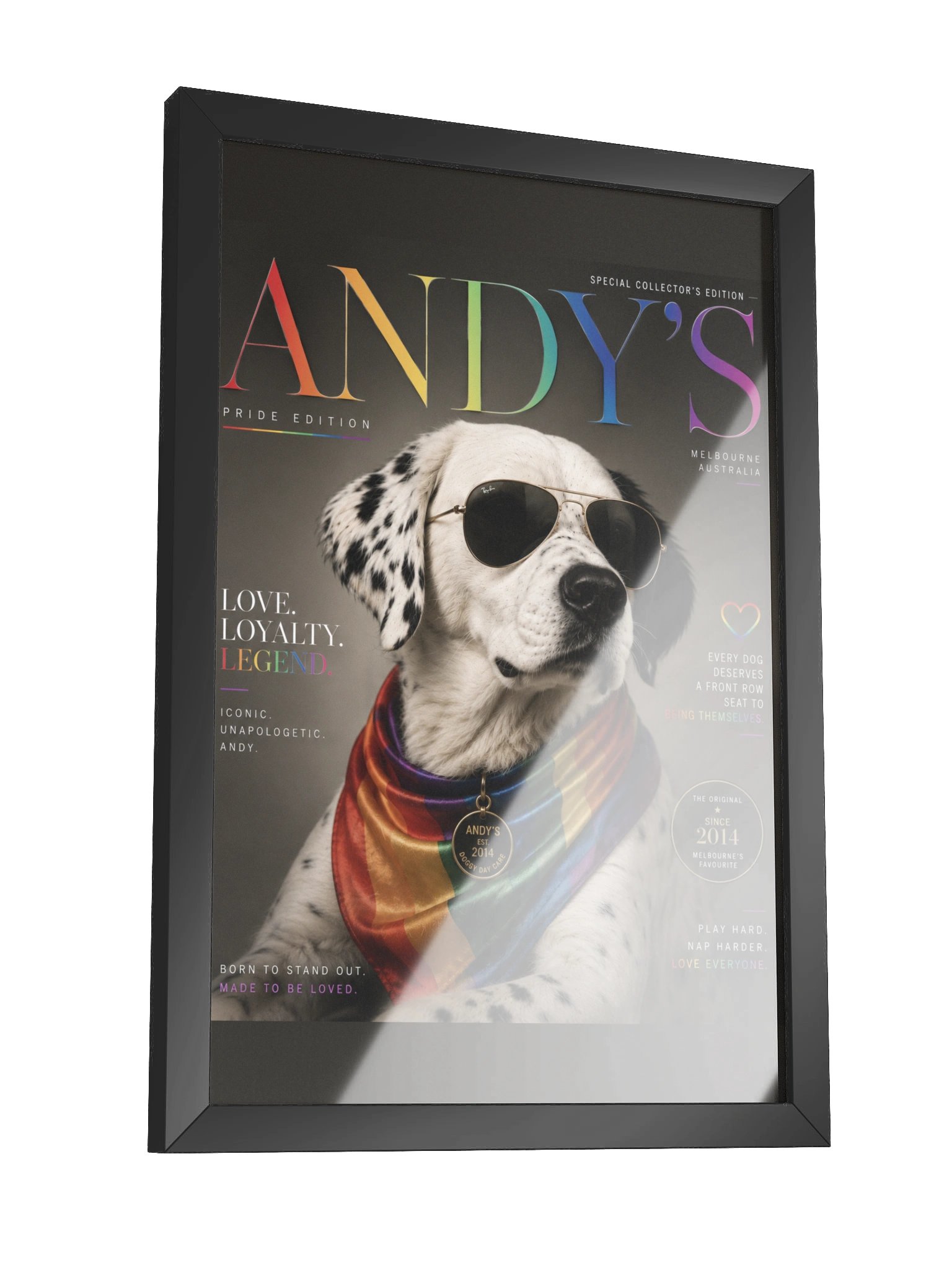 Andy's Pride Edition Framed Art Print product image (13)