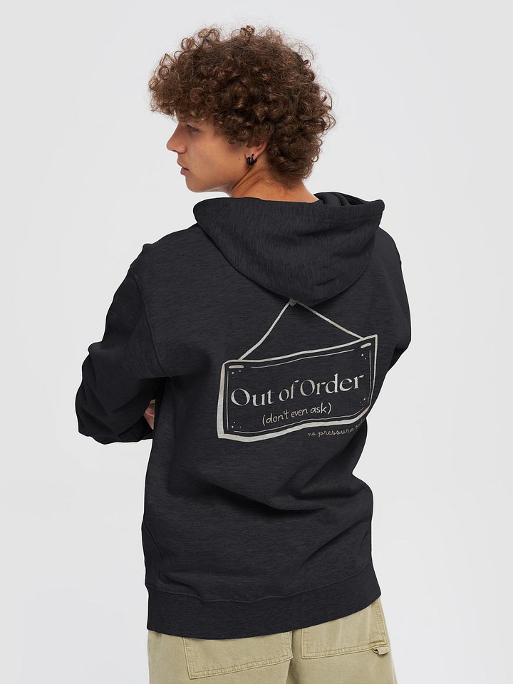“Out of Order” Zip-Up Hoodie product image (1)