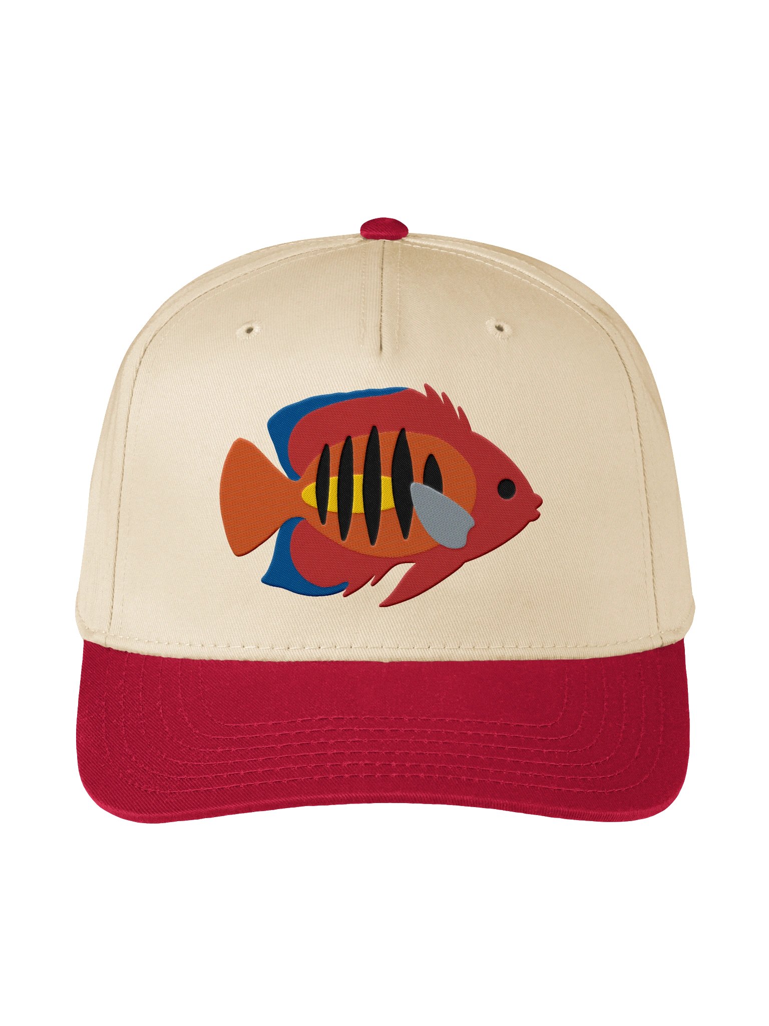 Flame Angelfish Mid-Profile Baseball Cap (Embroidered) for Reef and Marine Aquarium Lovers product image (33)