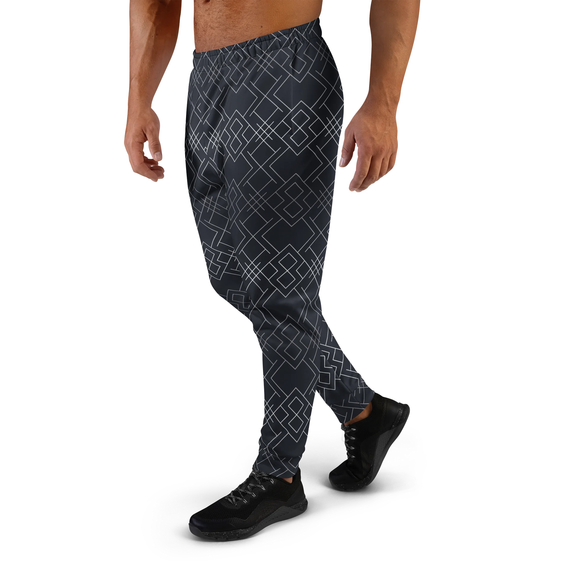 Symmetrical Geometric Design Men's Joggers product image (1)