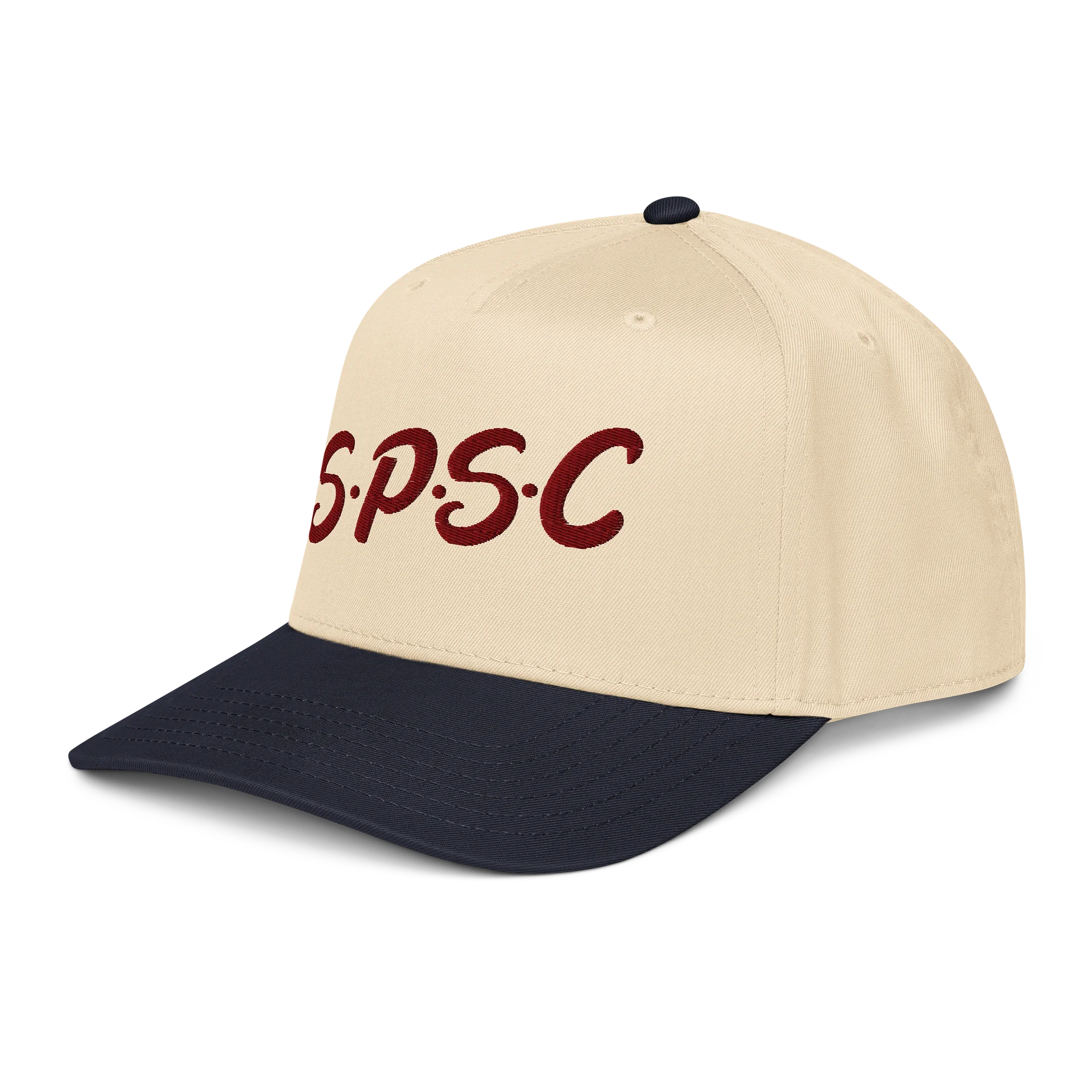 Dad Cap “S.P.S.C” Navy/Cream product image (3)