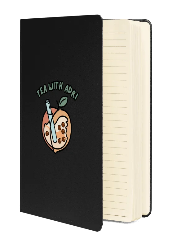 Peachy Boba Hardcover Notebook product image (4)
