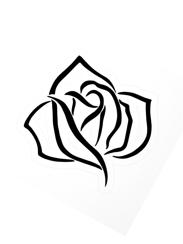 Lotus Rose Sticker product image (6)