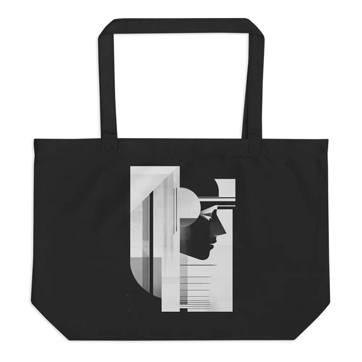 Abstract Persona 006 (Black) (Organic Cotton Tote) product image (1)