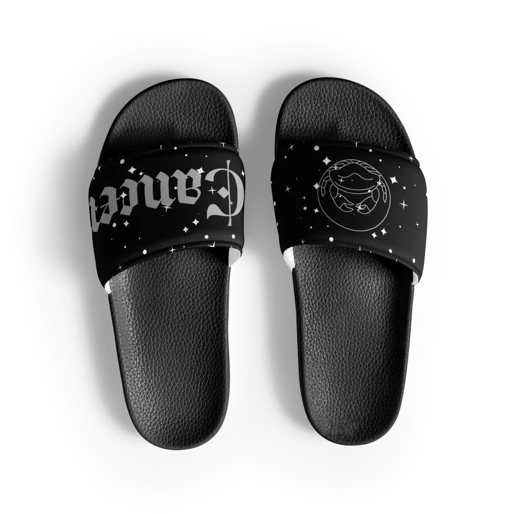 Stellar Crab Zodiac Men's Slides product image (3)