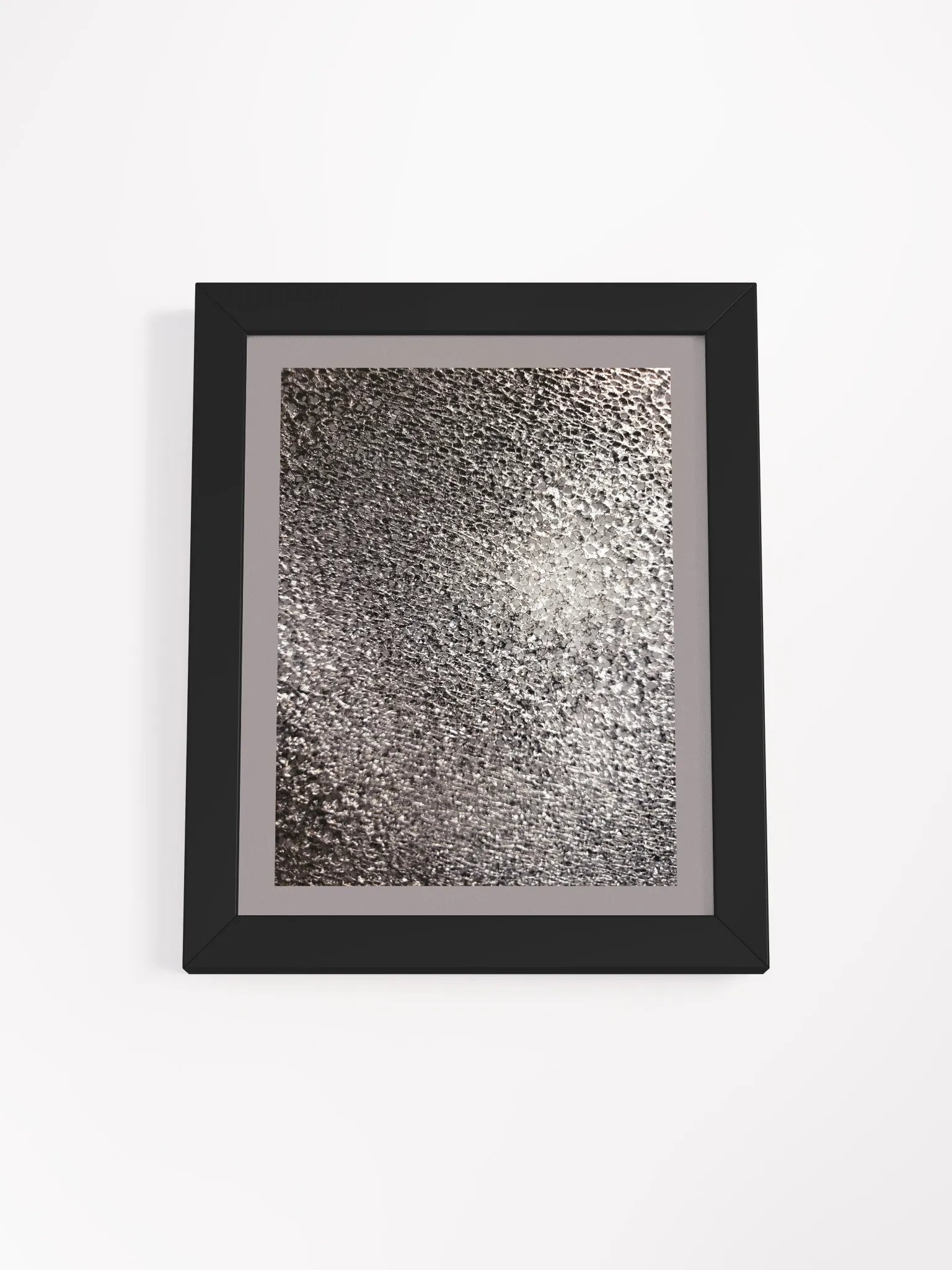Shimmering Pebble Reflections Framed Poster product image (5)