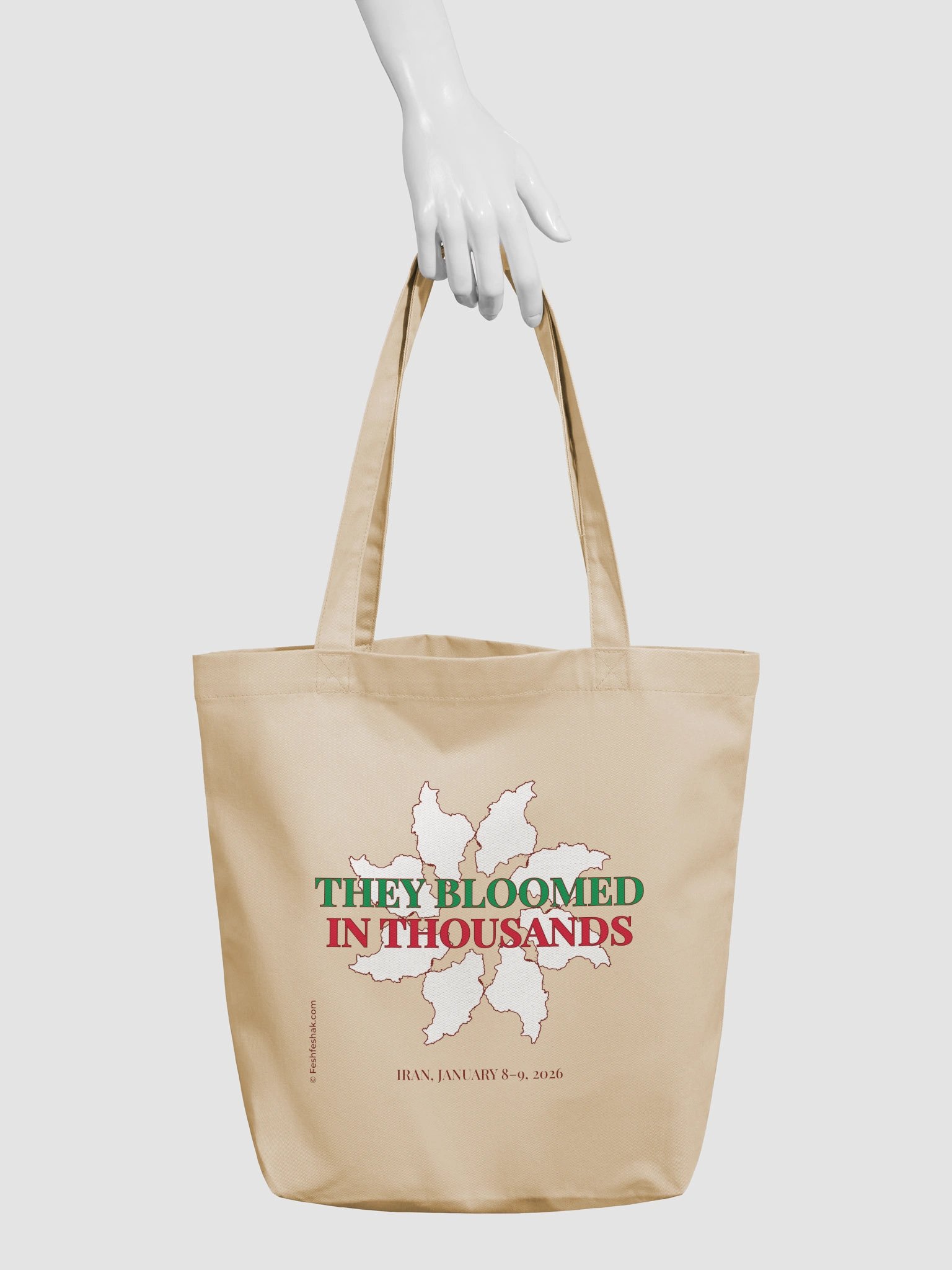 They Bloomed in Thousands Tote, Natural product image (3)