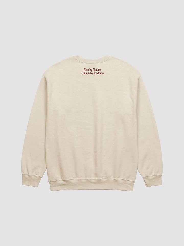"Nice List Alumni: Nice by Nature, Alumni by Tradition" Crewneck Sweatshirt product image (2)