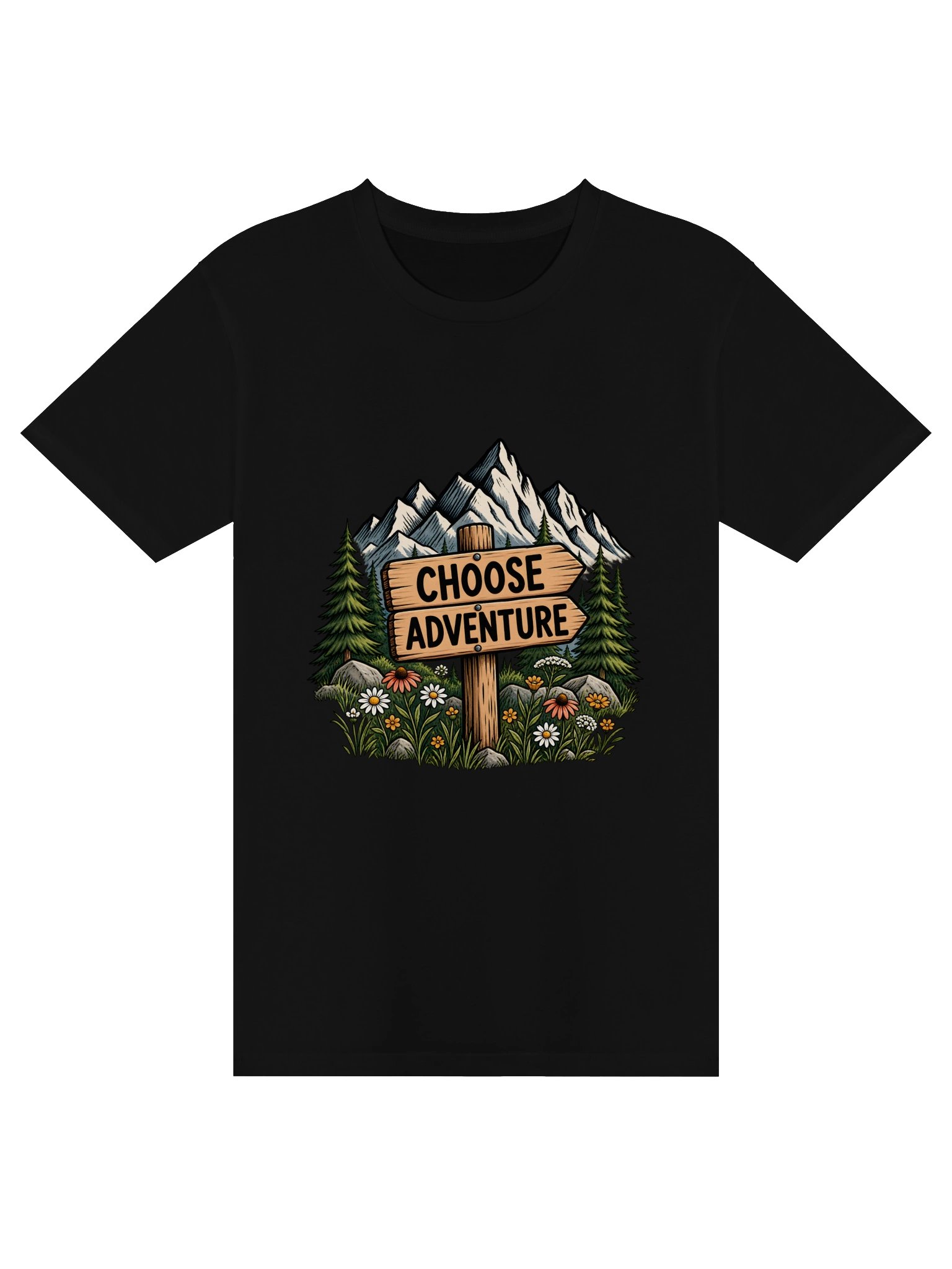 Choose adventure T-shirt product image (1)