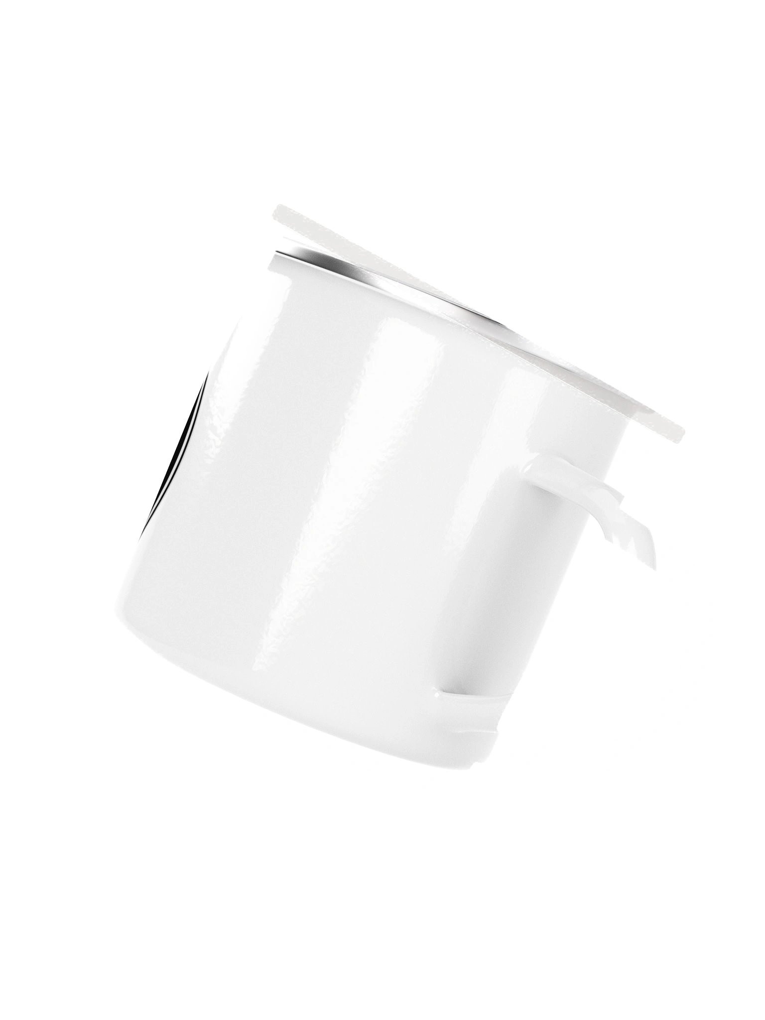 Missioned Souls Neon Logo Enamel Mug product image (3)