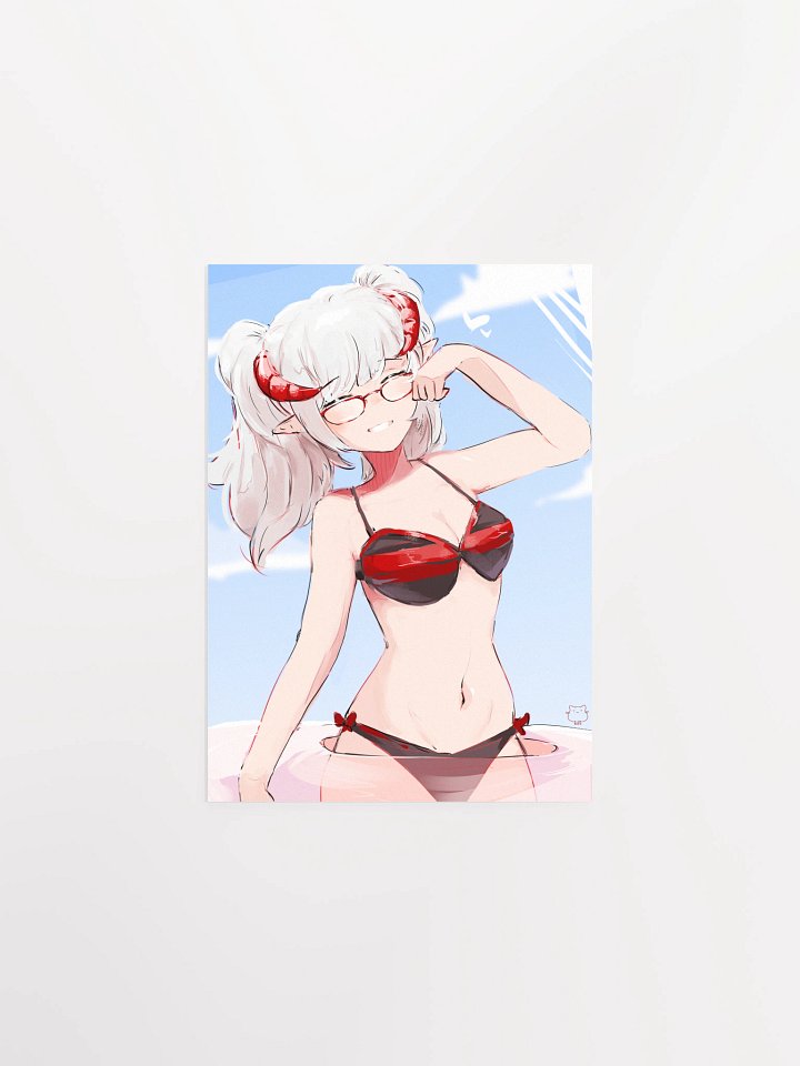 Shurie at the Beach Poster product image (5)