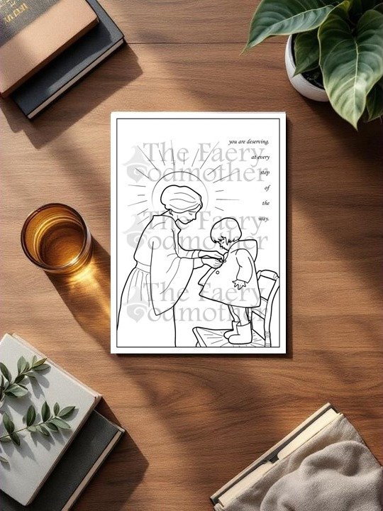 Winter '26 Coloring Page - Color your Inner Child product image (1)