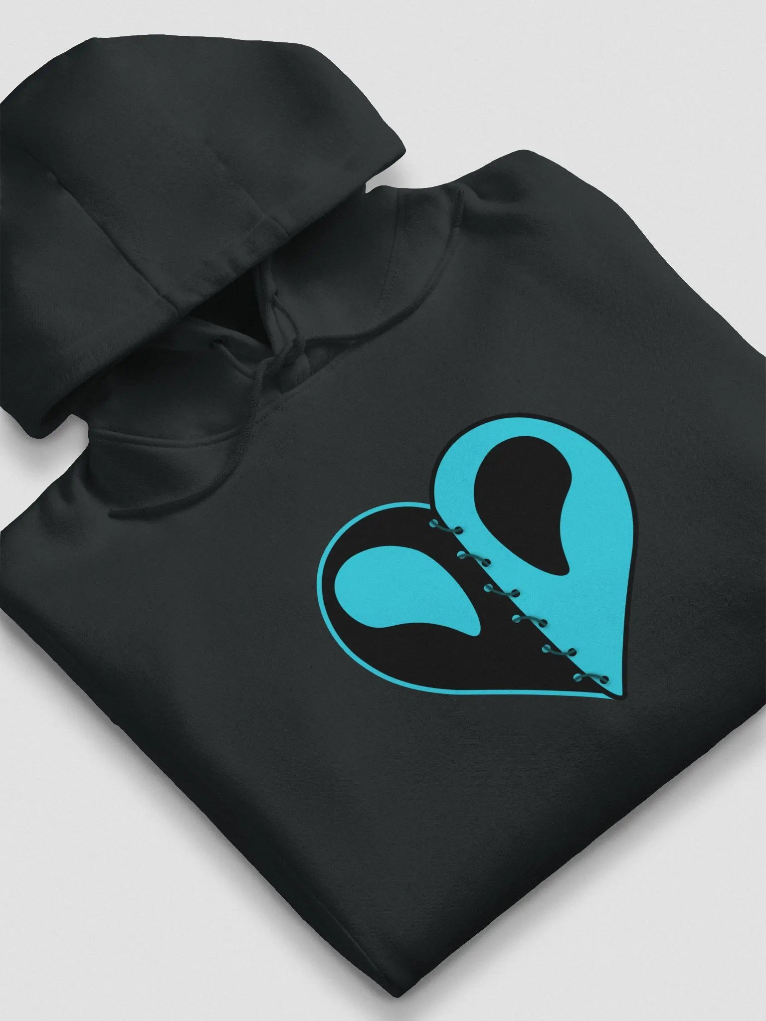Broken Heart Stitched Basic Pull Over product image (6)
