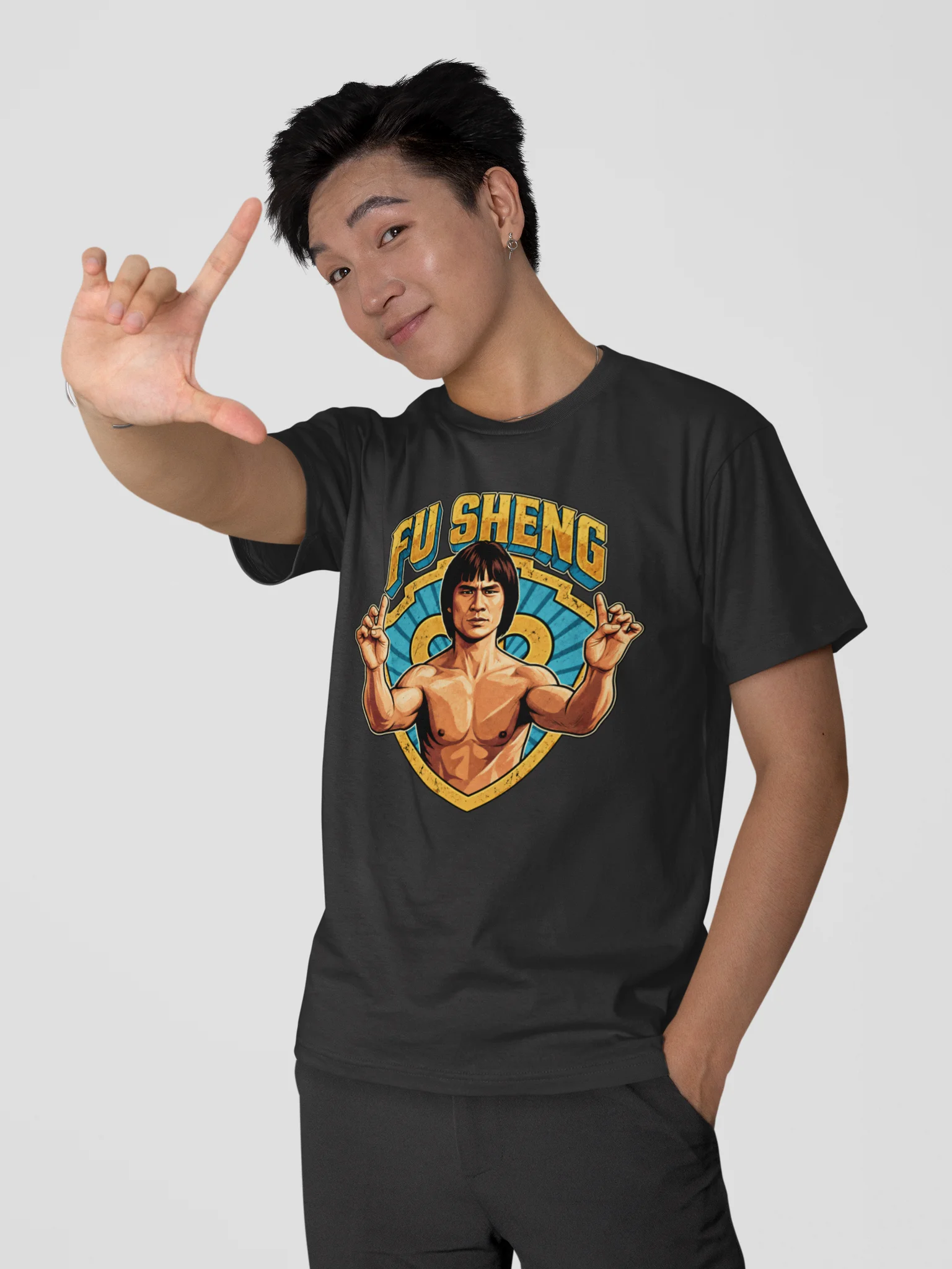 Fu Sheng Kung Fu Movie Tee product image (2)