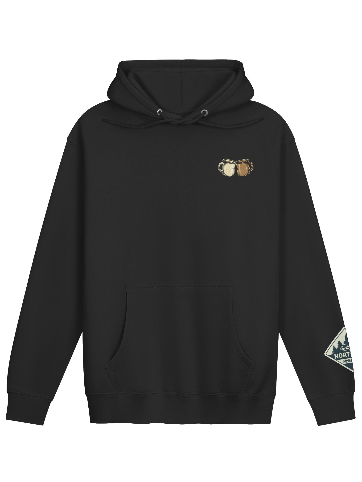 I’d Share My Last Cup of Coffee With You – Outdoorsy Couples Sweatshirt product image (2)