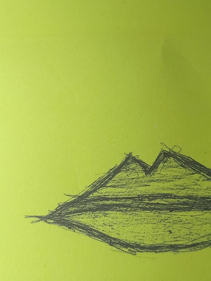 Lips (hand drawn sticky note art) product image (2)