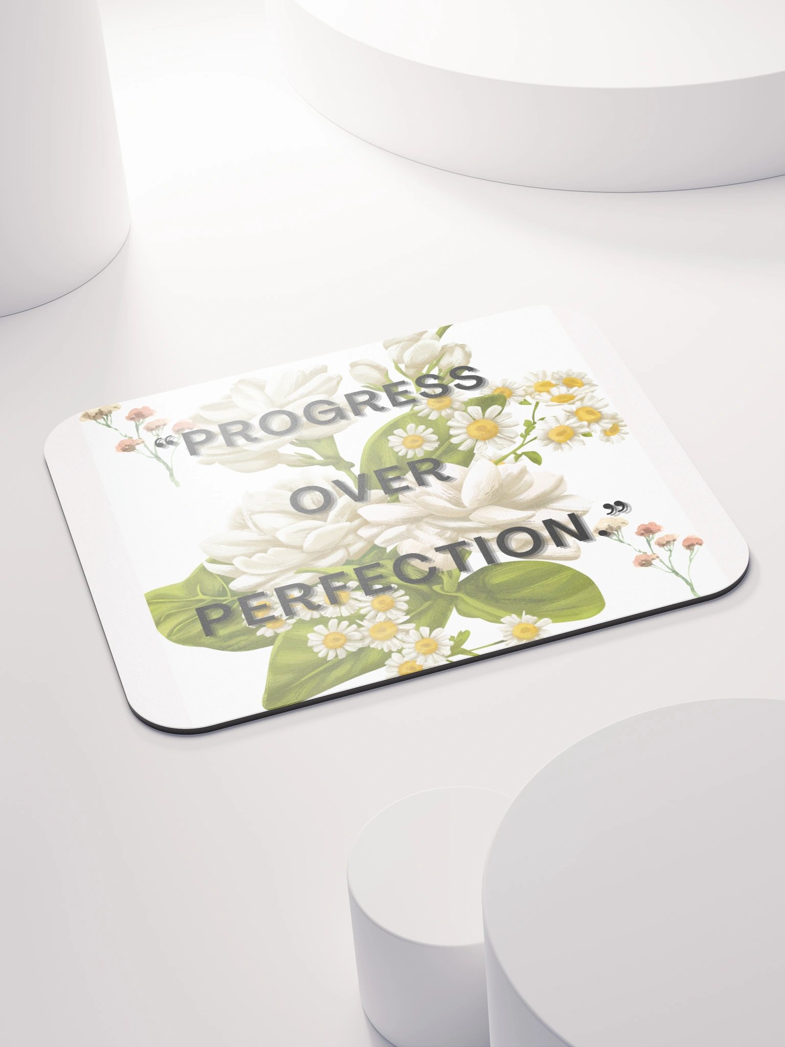Floral Motivation Mouse Pad product image (4)