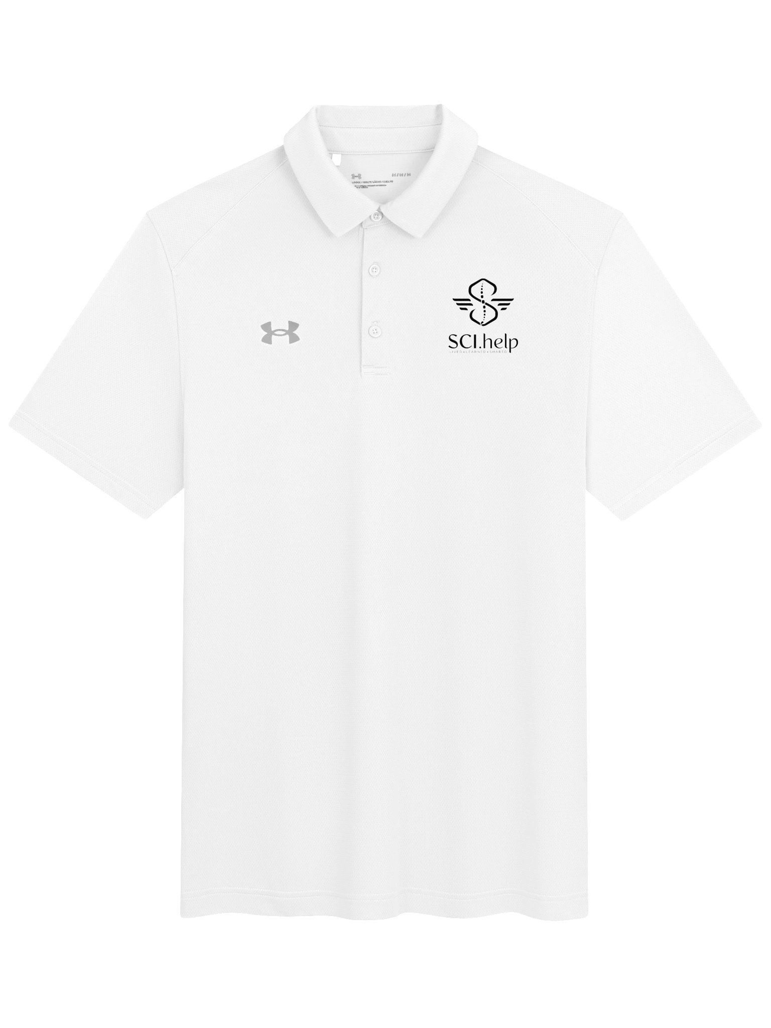 Polo - UA - White product image (1)