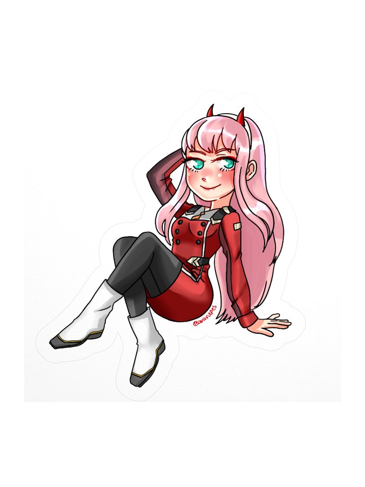 Zero Two Sticker product image (1)