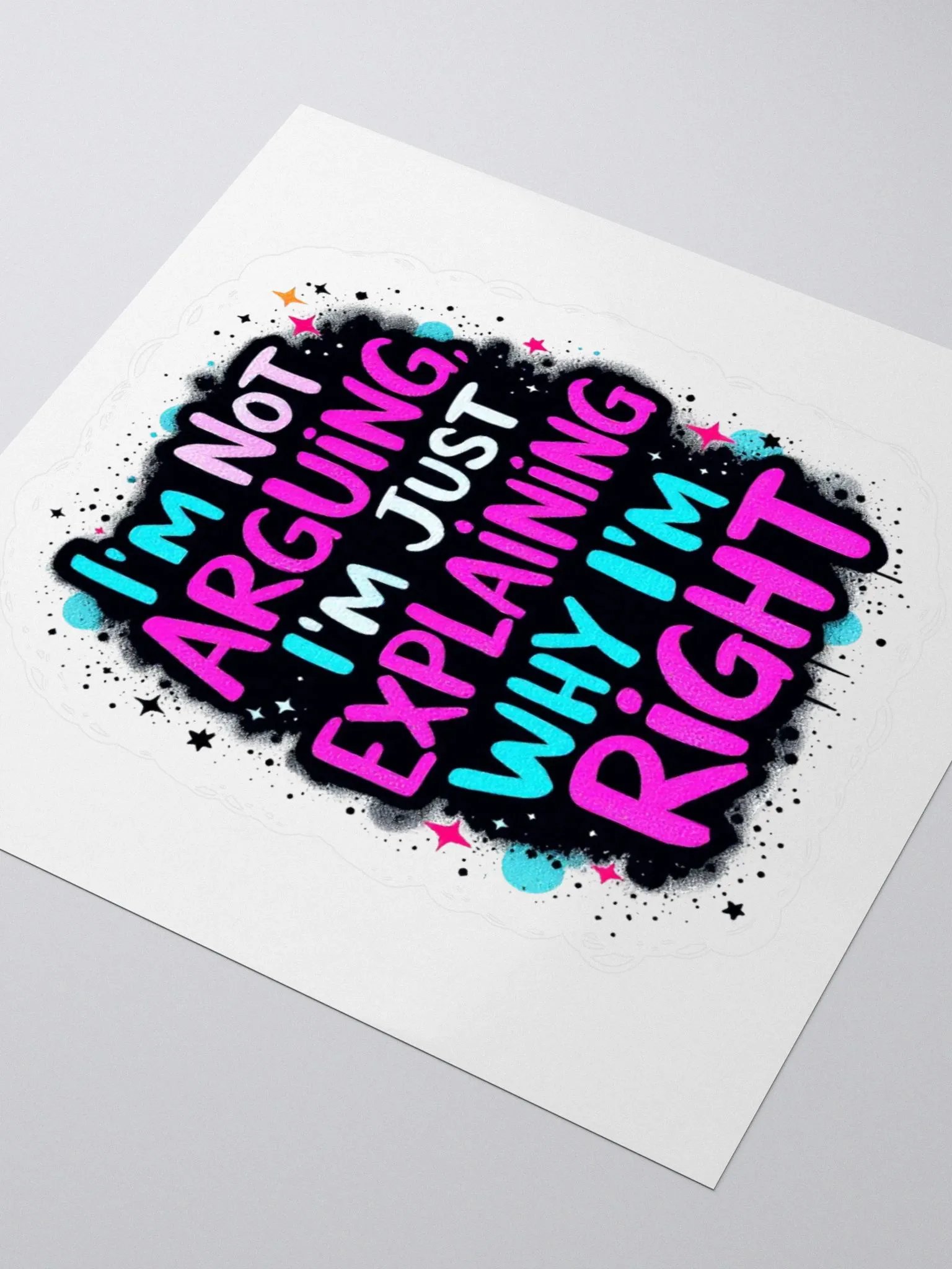 Righteous Explanation Kiss Cut Stickers product image (9)
