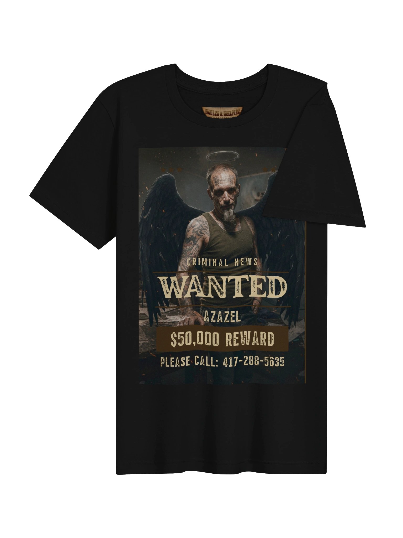 Azazel Wanted Poster Tee product image (4)