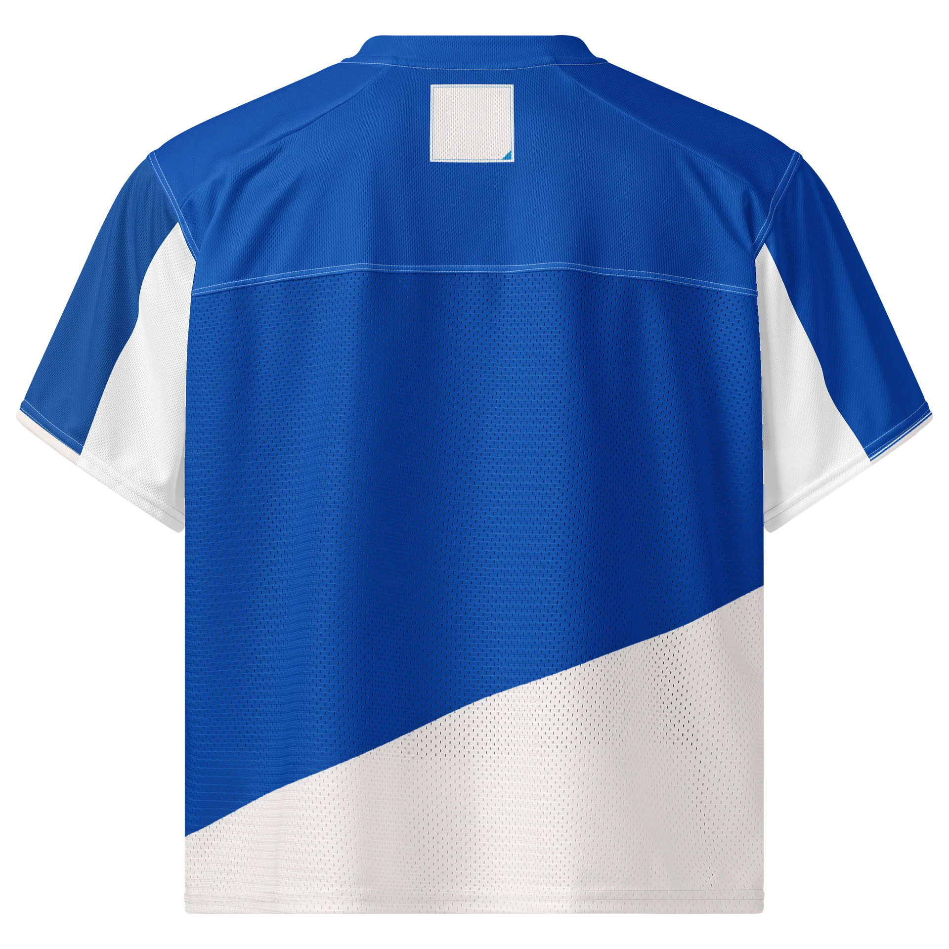 Blue Colorblock Structural Jersey product image (2)