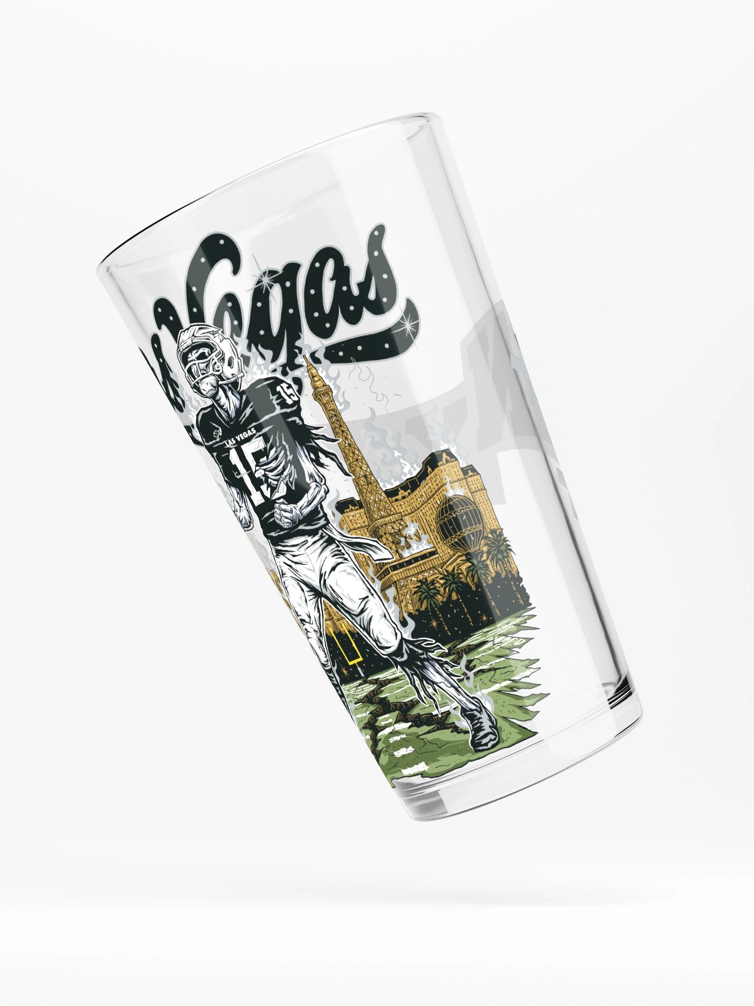 Las Vegas, A New Era of Football Pint Glass product image (5)