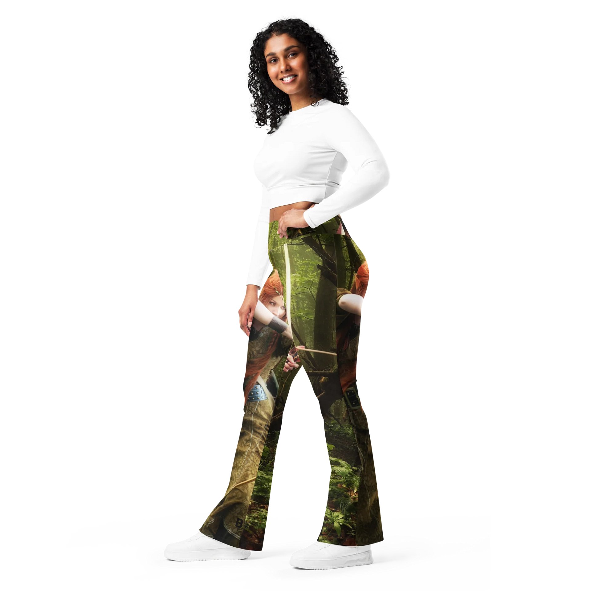 'Elven Stories - Rainhill' Flare Vision Leggings product image (11)