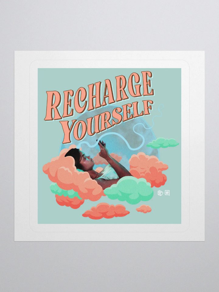 Recharge Yourself Sticker product image (3)