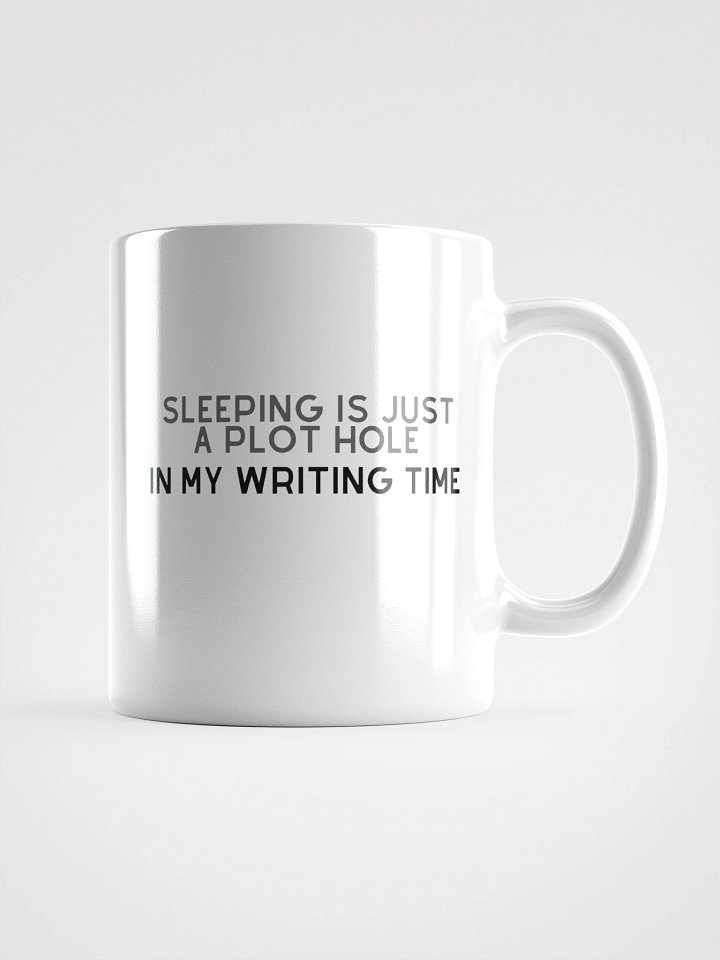 Plot Hole Writer's Mug product image (1)