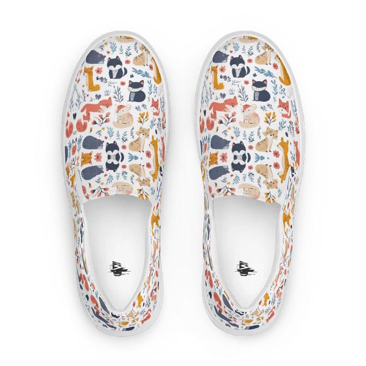 Women's Slip-On Cute Forest Friends Shoes product image (1)
