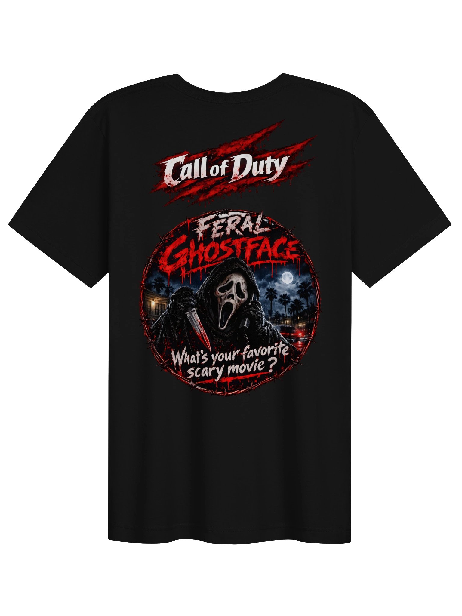 FERAL GhostFace Claw Mark Tee product image (2)