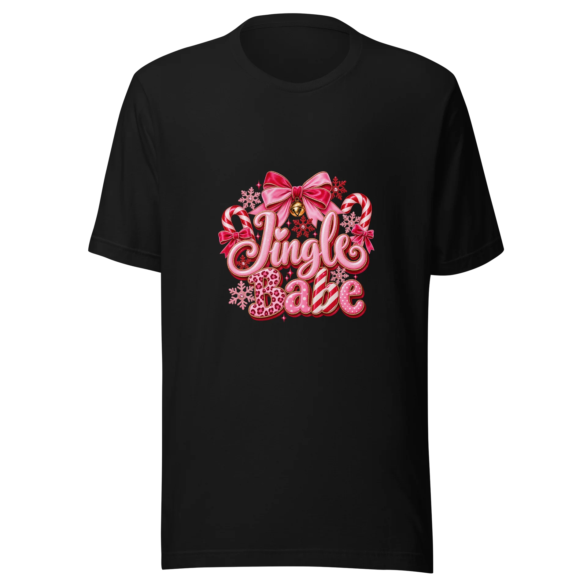 Jingle Babe Pink Christmas Tee product image (2)