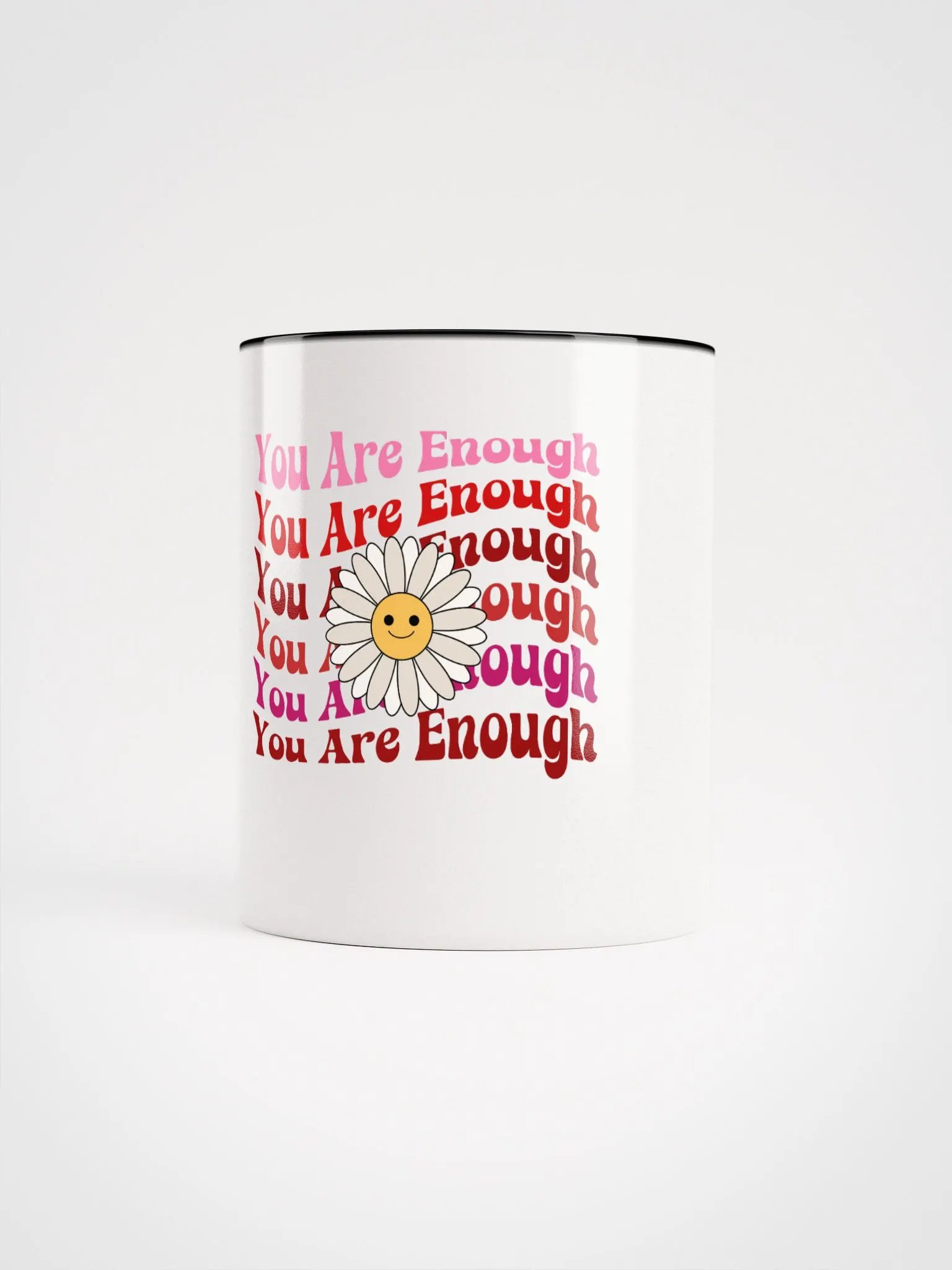 Your Are Enough, Retro Groovy Inspirational Mug product image (2)